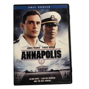 Annapolis 2006 DVD Full Screen Drama James Franco Tyrese Gibson Pre-Owned